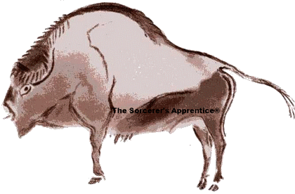 Cave Painting of Bison at Altimira, Spain